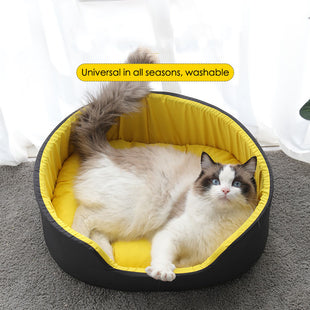 Nueva perrera universal lavable para mascotas para todas las estaciones Perrera de invierno cálida y para sueño profundo para gatos