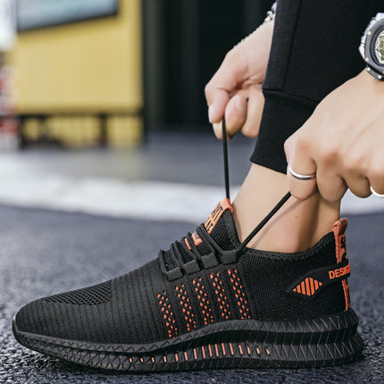 Large Size Mesh Breathable Casual Shoes Men's Fashion Sneakers