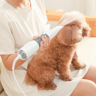 Peine eléctrico para el pelo de mascotas con función de soplado