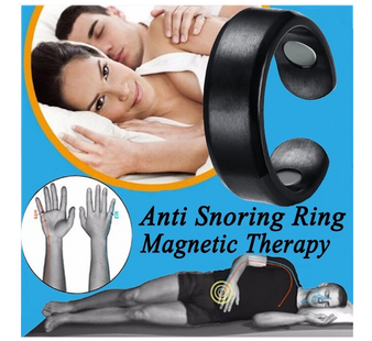 Anillo de Acupresión Antirronquidos Tratamiento Reflexología Antirronquidos Apnea Dispositivo de Ayuda para Dormir Pérdida de Peso Adelgazamiento Cuidado Corporal