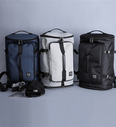 Bucket Cylinder Sports Outdoor Large Capacity Backpack
