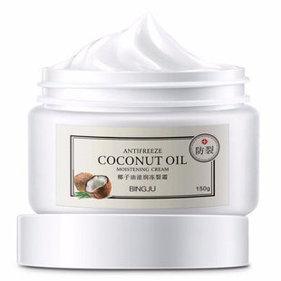 Crema hidratante anticongelante y reparadora para manos con aceite de coco y crisantemo de hielo, crema hidratante, crema para sabañones, productos para el cuidado de la piel.