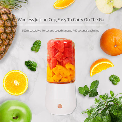 Poratable Mini Electric Juicer for Smoothie Mixing Juicer for Shakes and Nut, Juice,