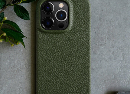 Genuine Leather Magnetic Phone Case