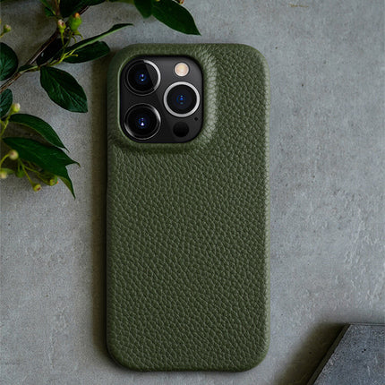 Genuine Leather Magnetic Phone Case