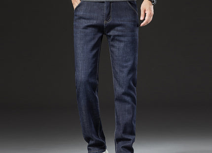 Men's Lambswool Fleece Padded Jeans Winter