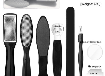 Foot Care Stainless Steel Foot Files Tools Suit