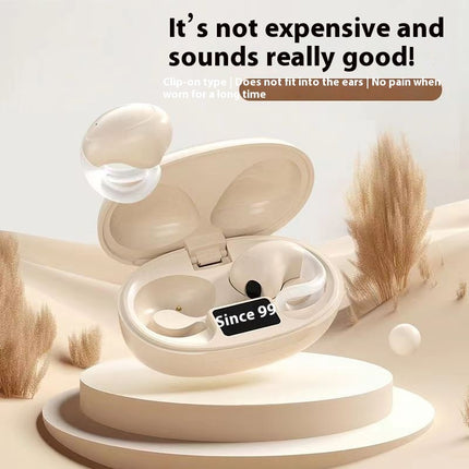 New Bluetooth Headset Clip-on Noise Reduction High Sound Quality Ultra-long Life Battery