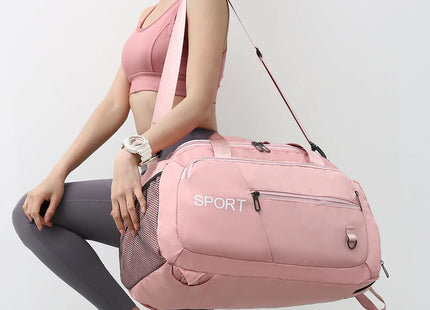 Luggage Bags For Women Handbag Oxford Men's Fitness Gym Shoulder Bag Waterproof Sports Travel Backpack With Shoes Compartment