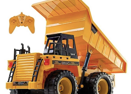 Channel remote control excavator alloy version 2.4G wireless remote control vehicle engineering vehicle excavator children's toys