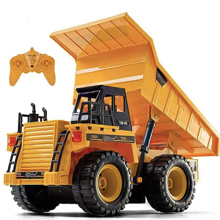 Channel remote control excavator alloy version 2.4G wireless remote control vehicle engineering vehicle excavator children's toys