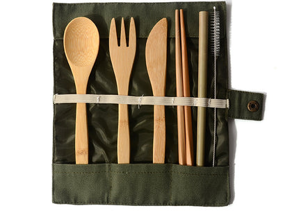Portable cutlery set