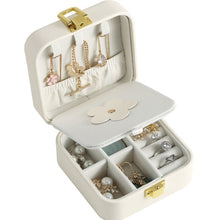 Pumpkin Color Mini Portable Jewelry Storage Box