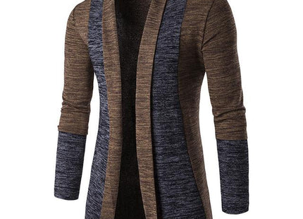 Men Knit Cardigan Coat