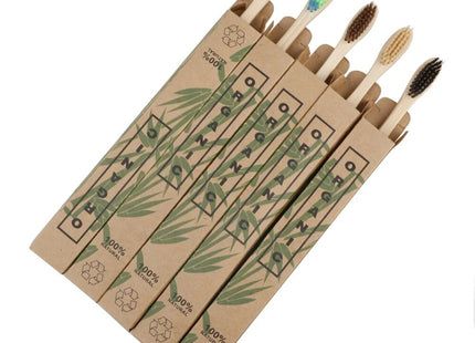10 Bamboo toothbrushes