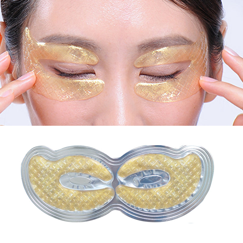 Mascarilla de ojos de colágeno Golden Crystal