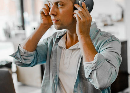 ANC noise-cancelling Bluetooth headset