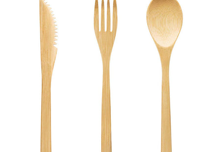 Portable Travel Bamboo Cutlery Cutlery Stainless Steel Straw Chopsticks Cutlery Set