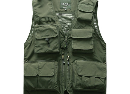 Multi-pocket fishing vest