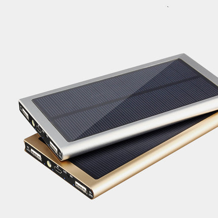 Ultra-thin metal solar power bank