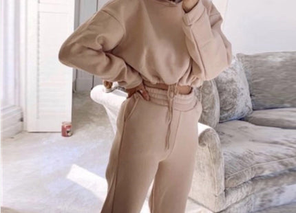 Jogging Suits For Women 2 Piece Sweatsuits Tracksuits Sexy Long Sleeve HoodieCasual Fitness Sportswear