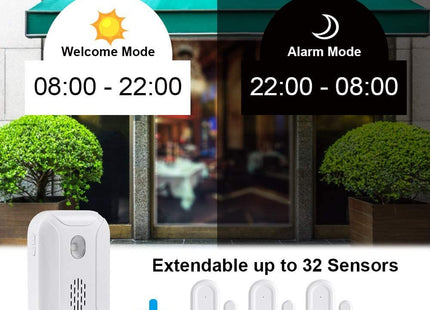 Wireless Door Sensor Chime 280M Range Door