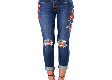 Ripped Jeans For Women Women Jeans Pencil Pants Denim Jeans