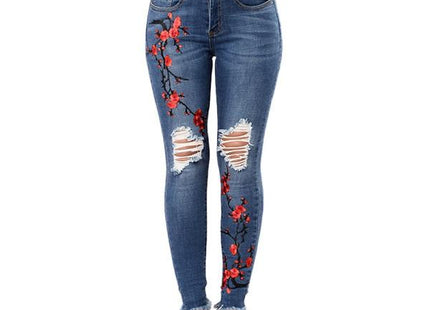 Ripped Jeans For Women Women Jeans Pencil Pants Denim Jeans