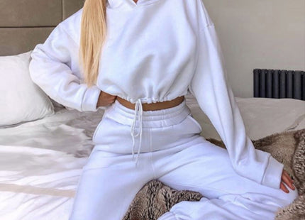 Jogging Suits For Women 2 Piece Sweatsuits Tracksuits Sexy Long Sleeve HoodieCasual Fitness Sportswear