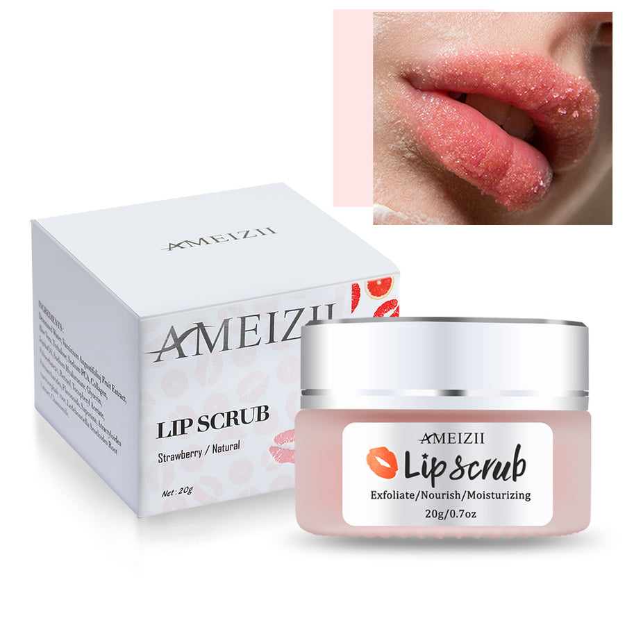 Exfoliante Labial Hidratante Exfoliación Suave Cuidado Reparador de Labios Disminuye las Líneas de Expresión