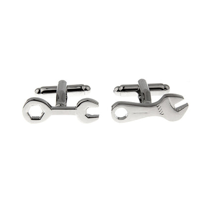 Pictogram Series Wrench Screwdriver Cufflinks Personalized Gifts For Men