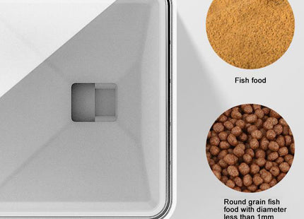 Pet Feeding Fish Food Dispenser Digital Automatic Fish Feeder LED Aquarium Digital Fish Tank