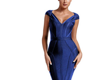 Bandage Dress Women Sexy Green Bodycon Evening dresses