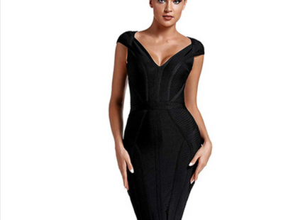 Bandage Dress Women Sexy Green Bodycon Evening dresses