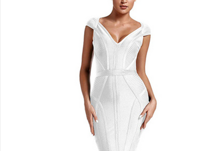 Bandage Dress Women Sexy Green Bodycon Evening dresses