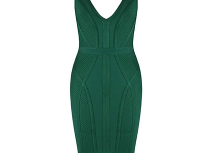 Bandage Dress Women Sexy Green Bodycon Evening dresses