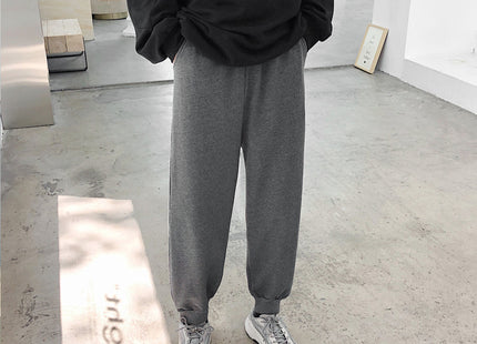 Spring And Autumn Sportswear Men\'s Loose Legged Casual Pants