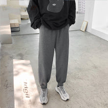 Pantalones casuales de hombre de pernera ancha, para primavera y otoño.