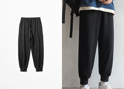 Spring And Autumn Sportswear Men\'s Loose Legged Casual Pants