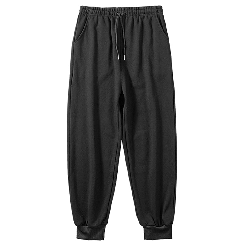 Pantalones casuales de hombre de pernera ancha, para primavera y otoño.