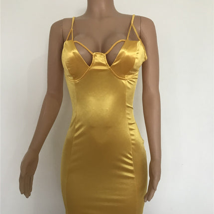Nightclub Sexy Bag Hip Skirt Women European and American Dresses