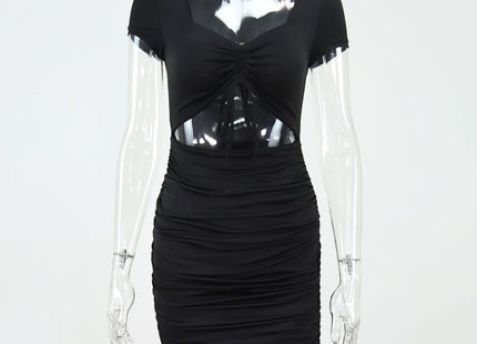 Ladies Sexy Dress Women Summer Dresses Bodycon Party Black