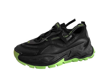 new fashion men"s shoes spring Korean retro daddy shoes fashion running shoes leisure thick soled shoes