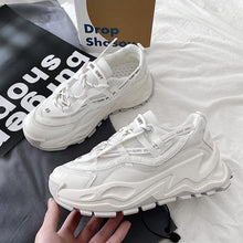 new fashion men"s shoes spring Korean retro daddy shoes fashion running shoes leisure thick soled shoes