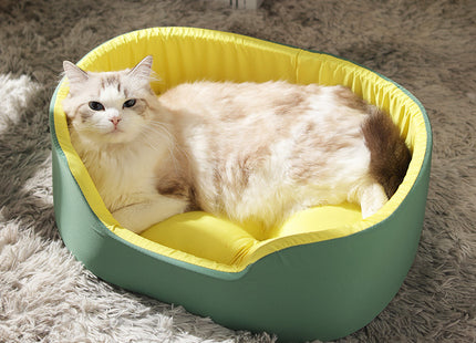 New winter pet kennel Universal washable dog kennel for all seasons Winter warm and deep sleep cat kennel for cats