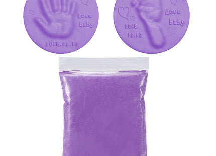 DIY Baby Care Hand and Foot Print Mud Handprint Footprint Fingerprint Anti-stress Children's Toy