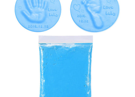 DIY Baby Care Hand and Foot Print Mud Handprint Footprint Fingerprint Anti-stress Children's Toy