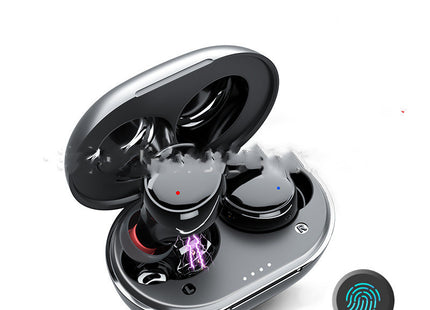 Wireless Headphone Bluetooth Earphone Waterproof Sports Swiming Headset Smart Touch Control Earbuds with Charging Box