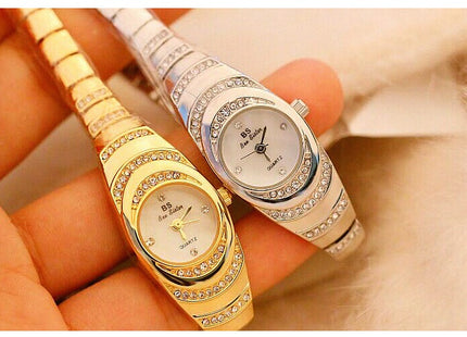 Ladies Gold Watch Diamond Wristwatch Female Fashion Bracelet Watches Women Full Diamond Watch