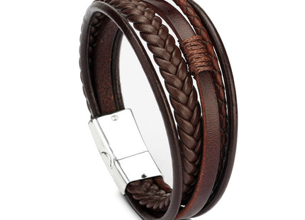 Wholesale Price Classic Genuine Leather Bracelet For Men